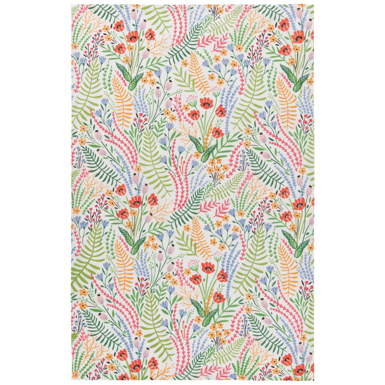 Bouquet floral cotton kitchen towel gift